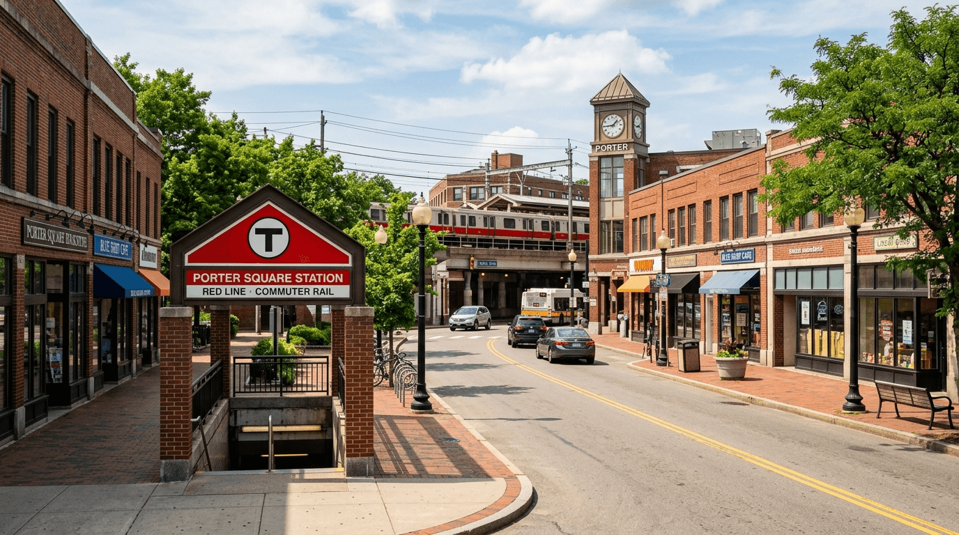 Explore the Porter Square neighborhood